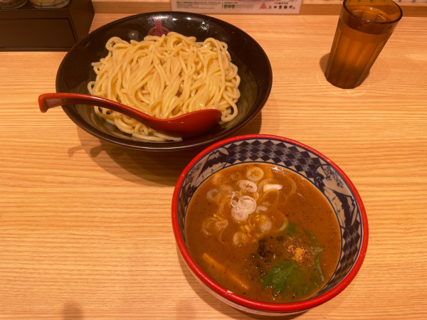 「梅つけ麺」@三田製麺所 大宮ラクーン店の写真