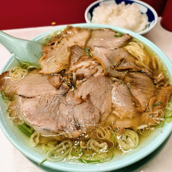 「チャーシューメン＋めし」@ナギチャンラーメンの写真