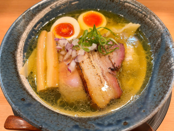 「特製塩らぁ麺」@横浜淡麗らぁ麺 川上の写真