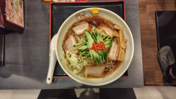 「冷しラーメン　中華風」@喜多方ラーメン 坂内 武蔵新城店の写真