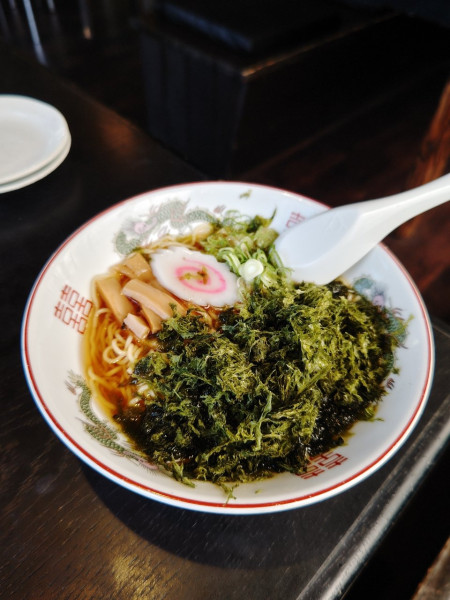 「出世草(のり)ラーメン(1,000円)」@木村屋の写真
