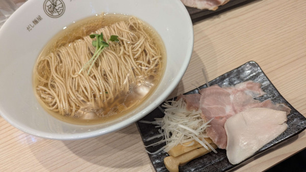 「だし麺 塩」@だし麺屋 うみのいろどりの写真