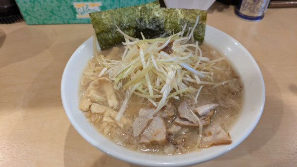 「ネギラーメン」@やばいラーメンショップ ぜんこう本店の写真