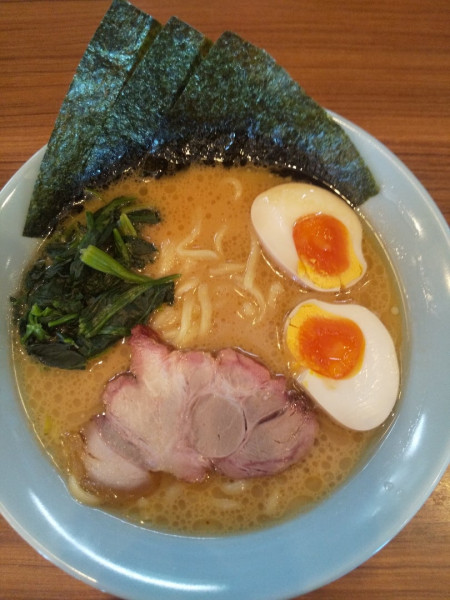 「味玉ラーメン」@横浜家系ラーメン 気合家 一宮店の写真