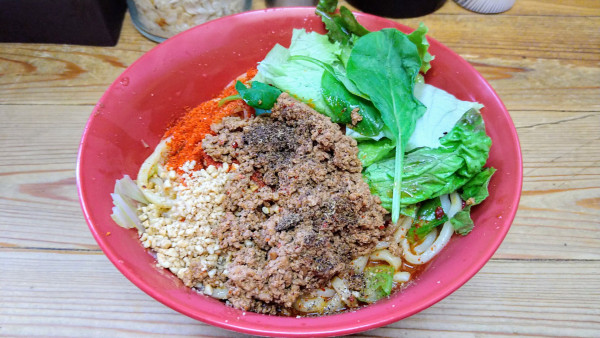 「汁なし担々麺 並」@自家製麺 てんかの写真