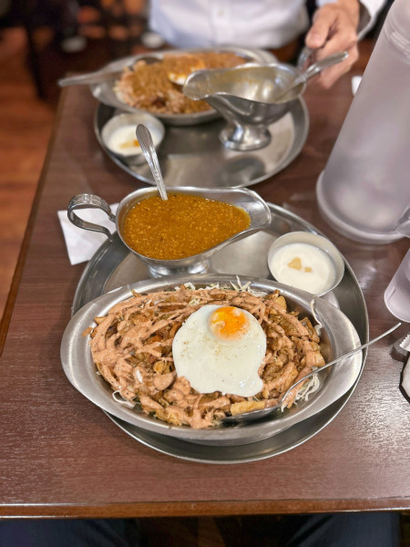 「チキンケバブキーマライス定食」@ターリー屋 新大手町ビル店の写真