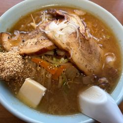 みそバターチャーシュー+納豆　1100円