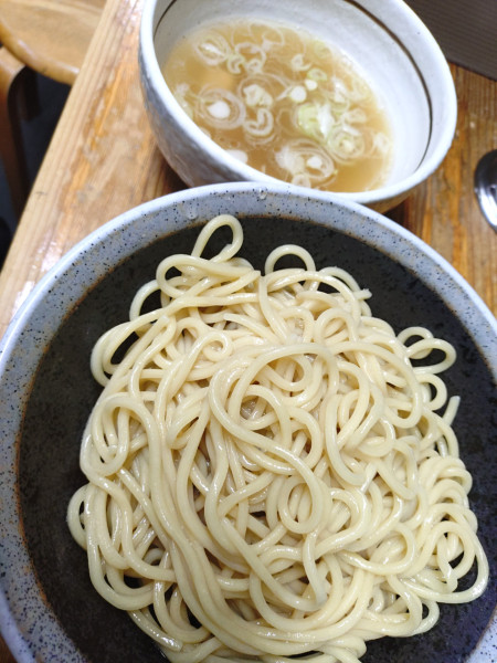 「塩つけめん」@中華そば・つけめん 甲斐の写真