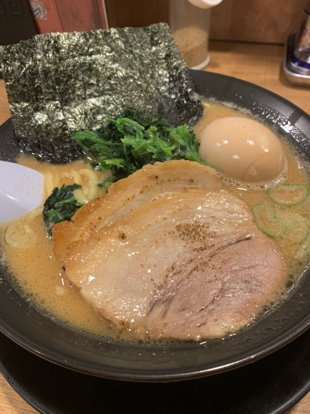 「とんこつ味噌ラーメン(SP)」@横浜家系ラーメン 武骨家 錦店の写真