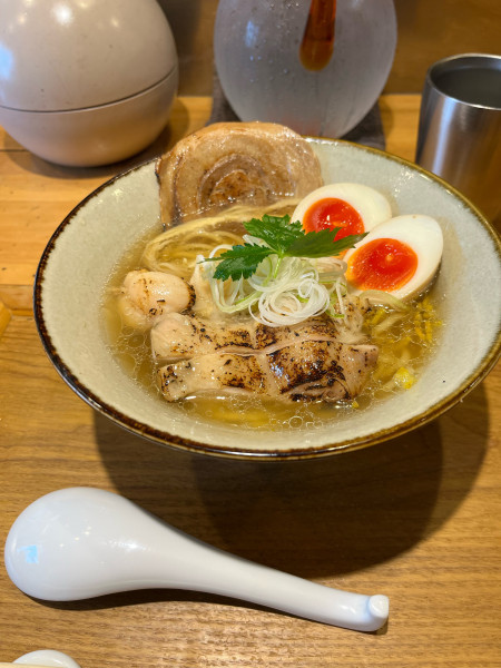 「鶏の貝塩」@麺スタイル林の写真