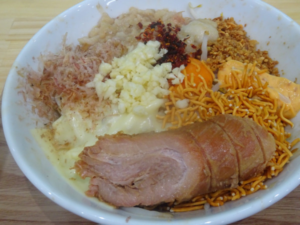 「まぜそば並　1,200円」@ハイマウントの写真