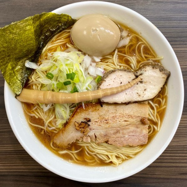 「中華そば（大大盛）¥930円（味玉＋100円）」@中華そば 騰匠俐 つくば店の写真