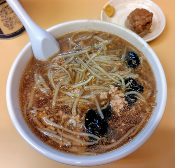 「もやしラーメン 1000円 シューマイ 250円」@幸軒の写真