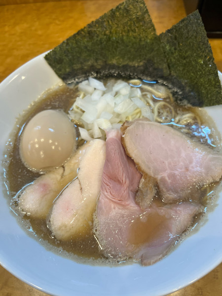 「特製純煮干そば」@中華そば 児ノ木の写真