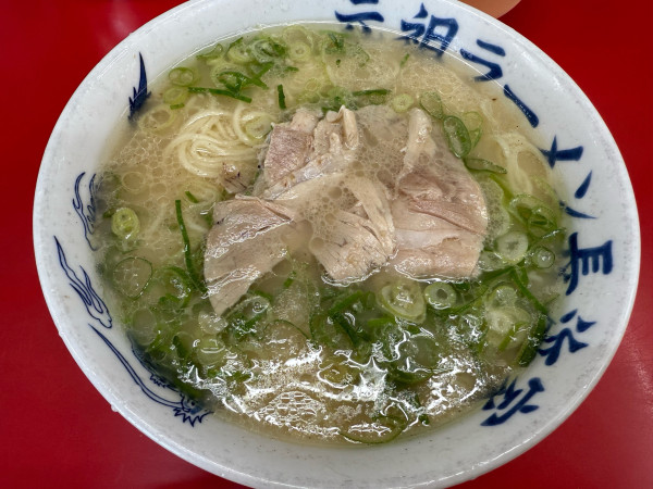 「ラーメン(やわ)」@元祖ラーメン 長浜家の写真