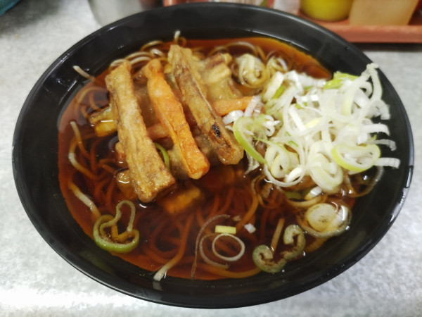 「ごぼう天そば」@かめやの写真