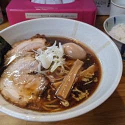 醤油ラーメン（並）+味玉+小ライス