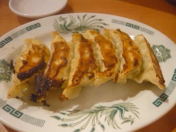 「餃子（6個）」@日高屋 新橋日比谷口店の写真