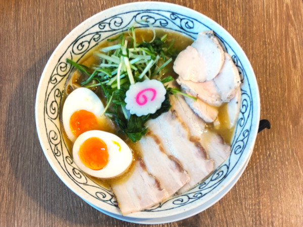 「鶏白湯らぁめん 特製 醤油 1080円」@つけ麺らぁめん 亰極の写真