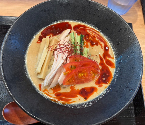 「[限定]棒棒鶏冷やし中華」@横浜淡麗らぁ麺 川上の写真