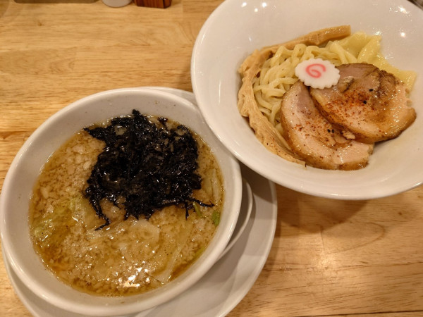 「煮干しつけ麺(塩、950円)」@中華そば ムタヒロの写真