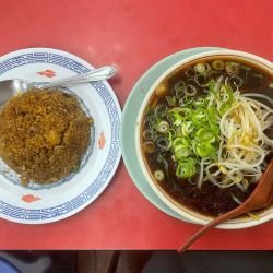 中華そば 小、ヤキメシ