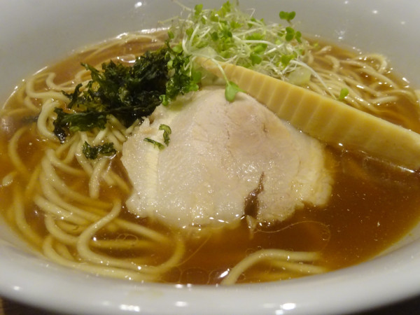 「煮干し香る中華そば　780円」@安打食堂の写真