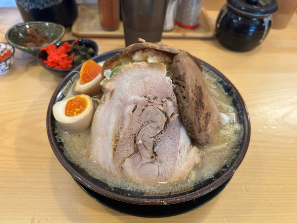 「ガチブタラーメン特製1250円」@我一豚の写真