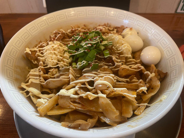 「特製まぜそば」@MARU喜の写真