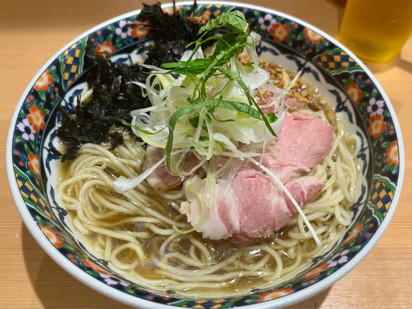 「【限定】冷やし煮干中華そば」@北千住煮干中華蕎麦 かれんの写真