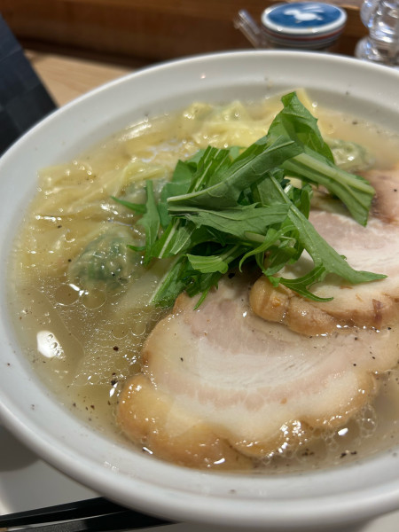 「塩チャーシューワンタン麺」@麺処 凪の写真