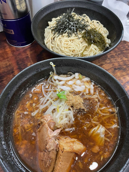 「限定　昆布水つけ麺」@麺でる 川崎店の写真