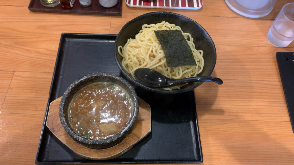 「信長つけ麺940」@ラーメン信長 松本店の写真