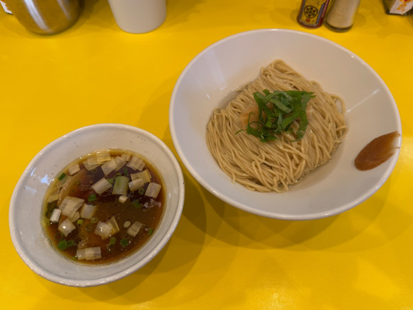 「昆布水つけ麺 醤油生姜風味」@ラーメン ニュー松戸の写真
