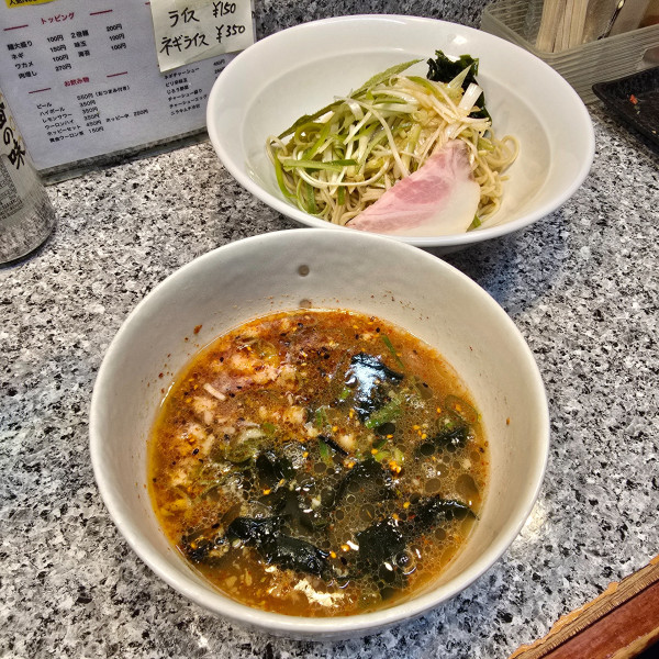 「七味お酢つけ麺」@麺屋 有希の写真