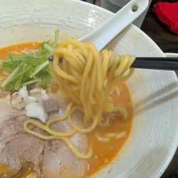 辛い鯛味噌ラーメン(辛増無料)1,000円
