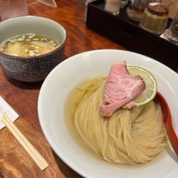特製昆布水つけ麺（塩）大盛
