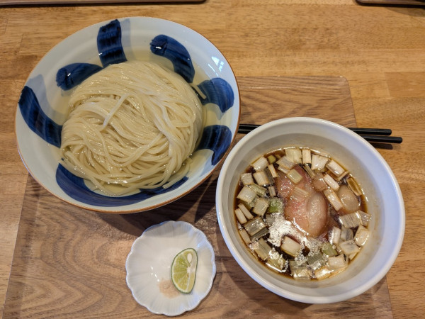 「昆布水つけ麺 醤油」@中華蕎麦 みうらの写真