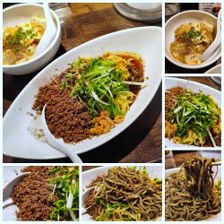 黒つゆ無し担々麺(4辛/3痺)　1200円