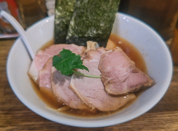 「特製平子煮干しそば」@新橋 纏の写真