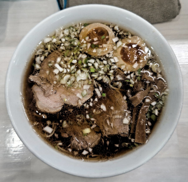 「特製中華そば」@中華そば ふくみみの写真