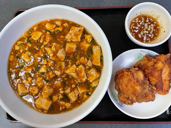 「麻婆麺(最強セット¥1,430)」@中国料理 布袋 本店の写真