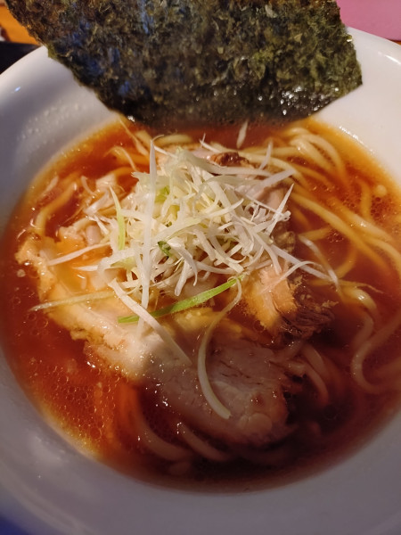 「中華そば　750円」@中華そば＆鶏パイタン つむぎの写真