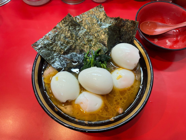 「ラーメン　くずれ✖️5」@家系総本山 ラーメン吉村家の写真