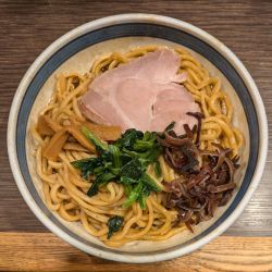 油そば300g 大盛り100g