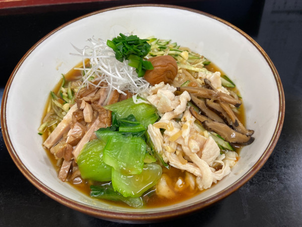 「水戸藩ラーメン冷やし(1200円)」@石田屋の写真