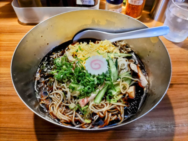 「冷し中華そば 950円」@ホウテン食堂 奉天本家の写真