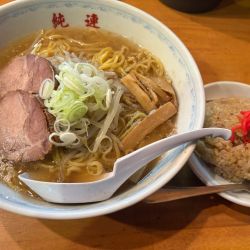 今日の得々セット（塩ラーメン）+麺大盛1250円