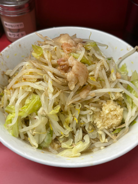 「汁なし　900円」@ラーメン二郎 環七一之江店の写真