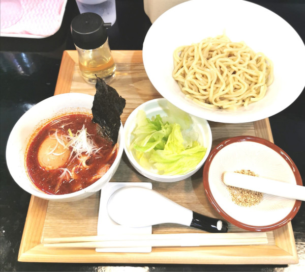 「限定【Notムカチョー！魚ッ！カラカラつけ麺】」@中華ソバ ていくの写真